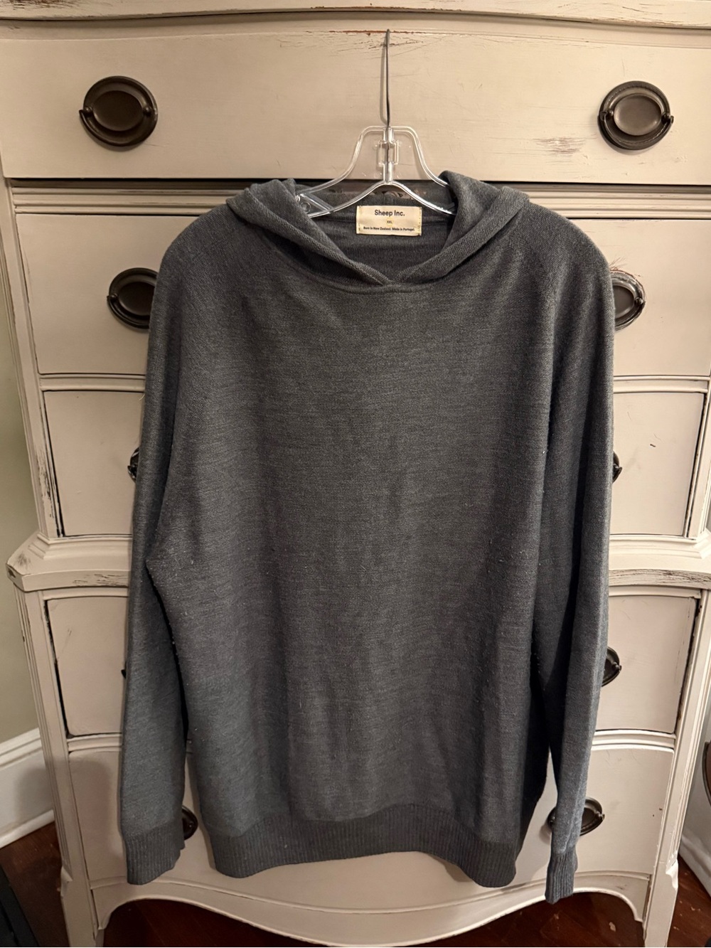 Sheep Inc Merino Wool Hooded Sweater XXL